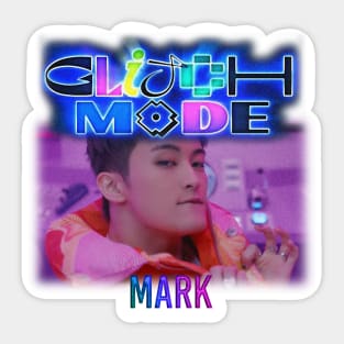 Mark NCT dream - glitch mode Sticker